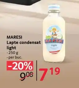Selgros MARESI Lapte condensat light Ofertă