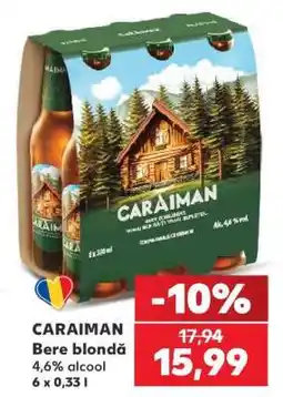 Kaufland CARAIMAN Bere blondă Ofertă