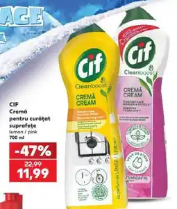 Kaufland CIF Cremă pentru curățat suprafețe Ofertă