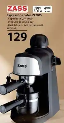 Selgros Espresor de cafea ZEM05 Ofertă