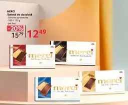 Selgros MERCI Tabletă de ciocolată Ofertă