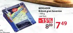 Selgros BERGADER Brânză gran bavarese Ofertă