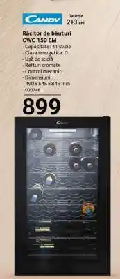 Selgros Răcitor de băuturi CWC 150 EM Ofertă