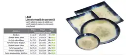 Metro Lago linie de veselă din ceramică Ofertă