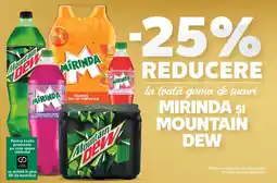 Kaufland Mirinda și Mountain Dew Ofertă