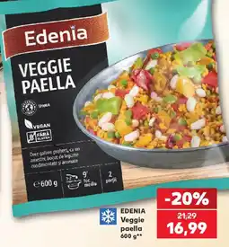 Kaufland Edenia veggie paella Ofertă