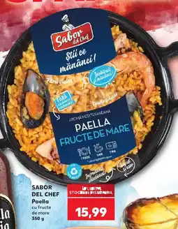 Kaufland Sabor del Chef Paella cu fructe de mare Ofertă