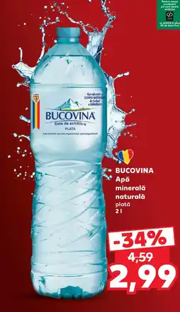 Kaufland Bucovina apa minerala naturala plată Ofertă