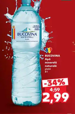 Kaufland Bucovina Apă minerală naturală Ofertă