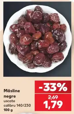 Kaufland Măsline negre uscate Ofertă