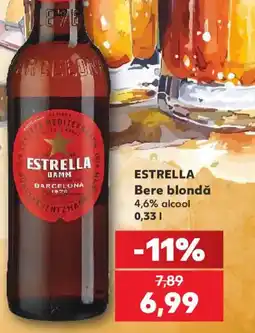Kaufland Estrella Damm Bere blondă Ofertă