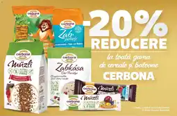Kaufland Cerbona cereale și batoane Ofertă