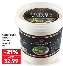 Kaufland Agrofresh prod untură de rață Ofertă