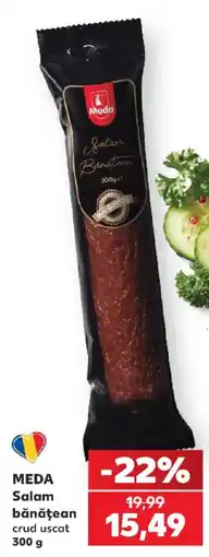 Kaufland Meda salam bănățean Ofertă