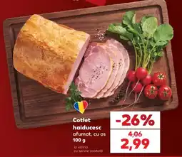 Kaufland Cotlet haiducesc afumat, cu os Ofertă