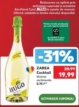 Kaufland Zarea Cocktail Ofertă