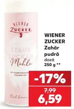 Kaufland Wiener Zucker Zahăr pudră Ofertă