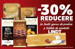 Kaufland Lindt praline și tablete de ciocolată Ofertă