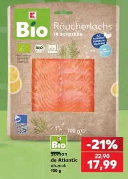 Kaufland K Bio Räucherlachs in Scheiben Ofertă
