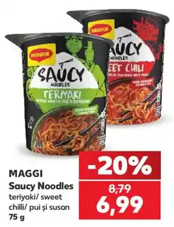 Kaufland Maggi saucy noodles Ofertă