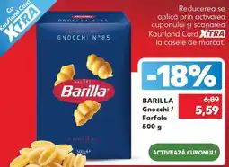 Kaufland Barilla Gnocchi / Farfale Ofertă