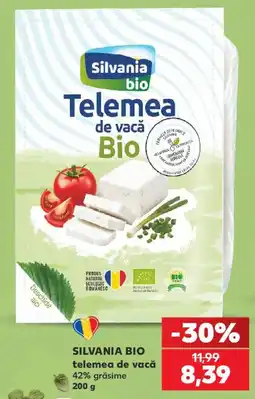 Kaufland Silvania bio telemea de vacă Ofertă