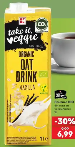 Kaufland take it veggie oat drink vanilla Ofertă