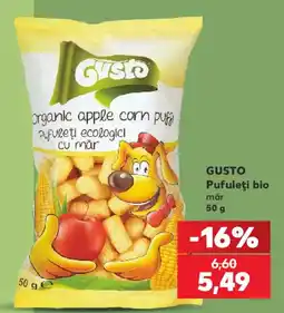 Kaufland Gusto pufuleți bio măr Ofertă
