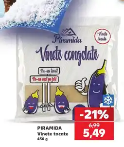 Kaufland Piramida Vinete congelate Ofertă
