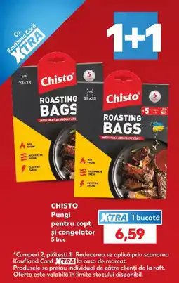 Kaufland Chisto pungi pentru copt și congelator Ofertă