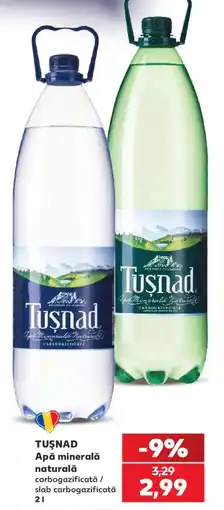 Kaufland Tușnad Apă minerală naturală Ofertă