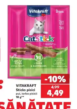 Kaufland Vitakraft CatStick healthy Ofertă