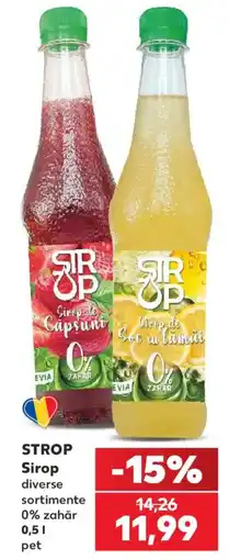 Kaufland Strop sirop diverse sortimente Ofertă
