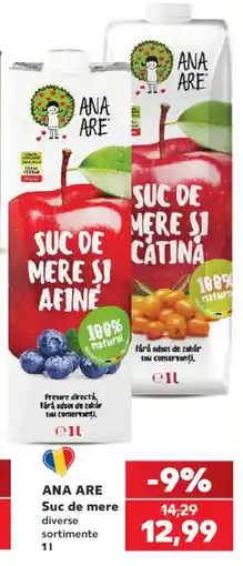 Kaufland Ana Are Suc de mere diverse sortimente Ofertă