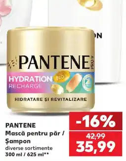 Kaufland Pantene mască pentru păr / șampon Ofertă