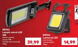 Kaufland Entac lampă solară led Ofertă
