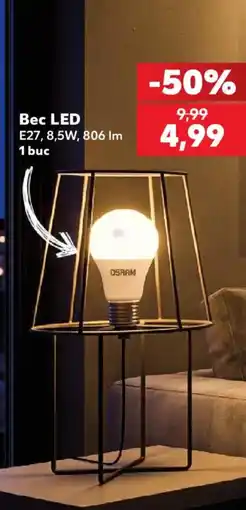 Kaufland Osram bec led Ofertă