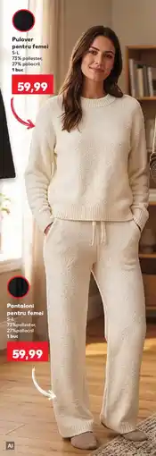 Kaufland Pulover pantaloni pentru femei Ofertă
