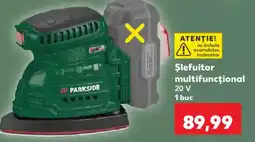 Kaufland Parkside șlefuitor multifuncțional 20 V Ofertă