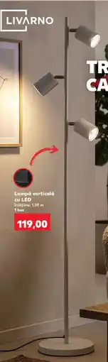 Kaufland Livarno lampă verticală cu LED Ofertă