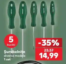 Kaufland Parkside șurubelnite diverse modele Ofertă