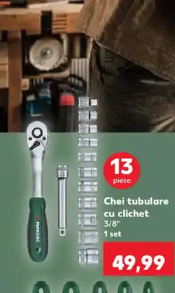Kaufland Parkside chei tubulare cu clichet 3/8" Ofertă