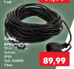 Kaufland Cablul prelungitor Ofertă
