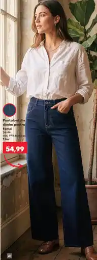 Kaufland Pantalone din denim pentru femei Ofertă
