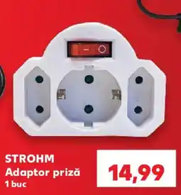 Kaufland Strohm adaptor priză Ofertă