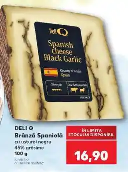 Kaufland DELI Q Brânză Spaniolă Ofertă