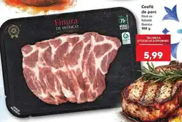 Kaufland Ceafă de porc fără os feliată Iberico Ofertă