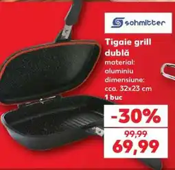 Kaufland Tigaie grill dublă Ofertă