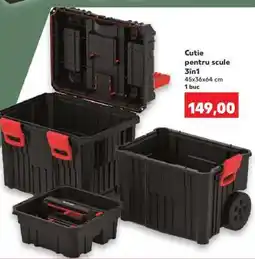 Kaufland Cutie pentru scule 3în1 Ofertă