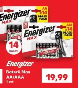 Kaufland Baterii Max AA/AAA Ofertă